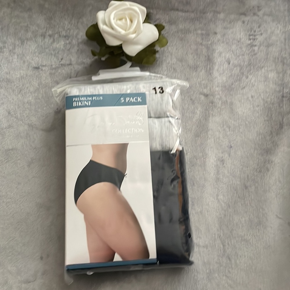 Ladies Plus Size 5 Pack Panties - Size 13 - Picture 2 of 7